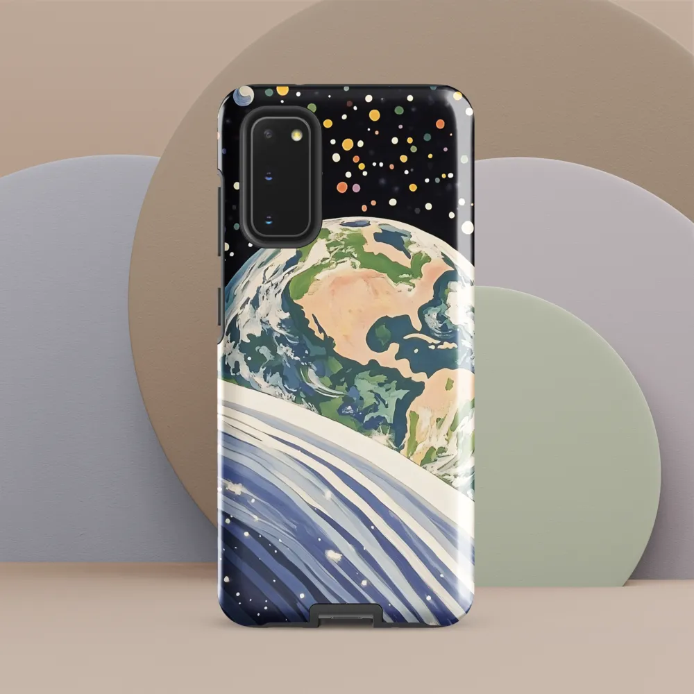 Celestial View: A Surreal Journey Through Space