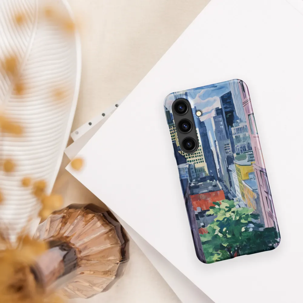 Urban Symphony: A Cityscape in Color