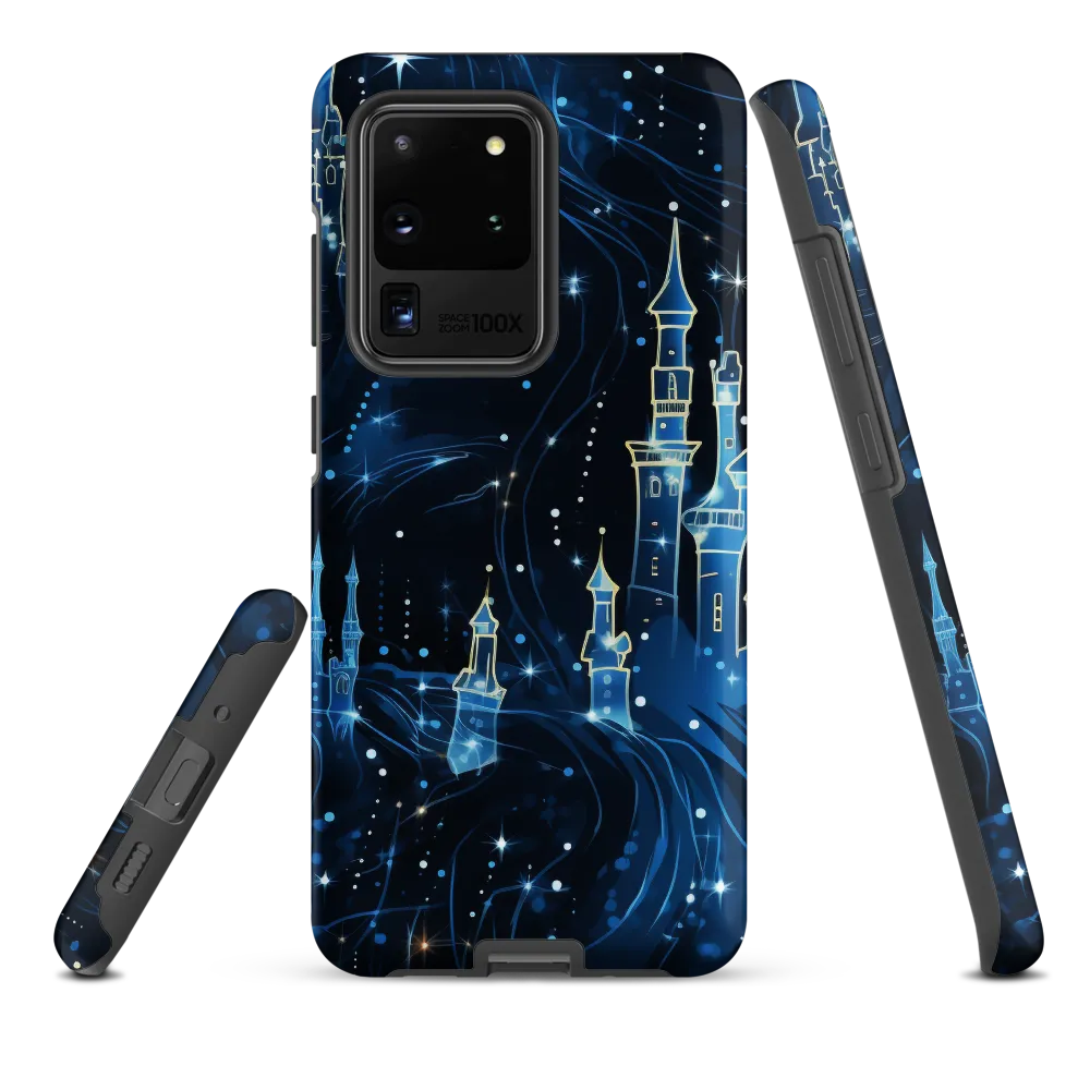 Dreamy Castles in a Starry Sky