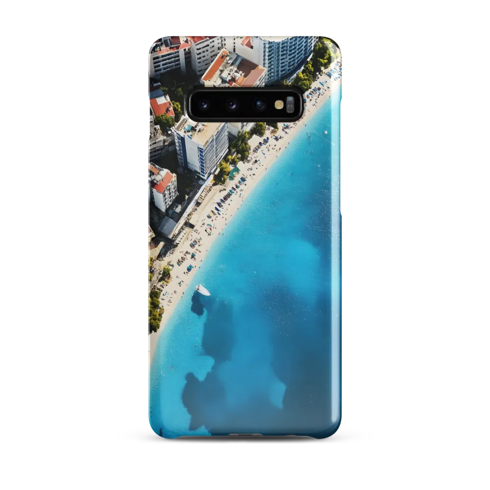 A Coastal Symphony of Urban Serenity | Phone Case |  S10 Plus | Snap Case | Glossy