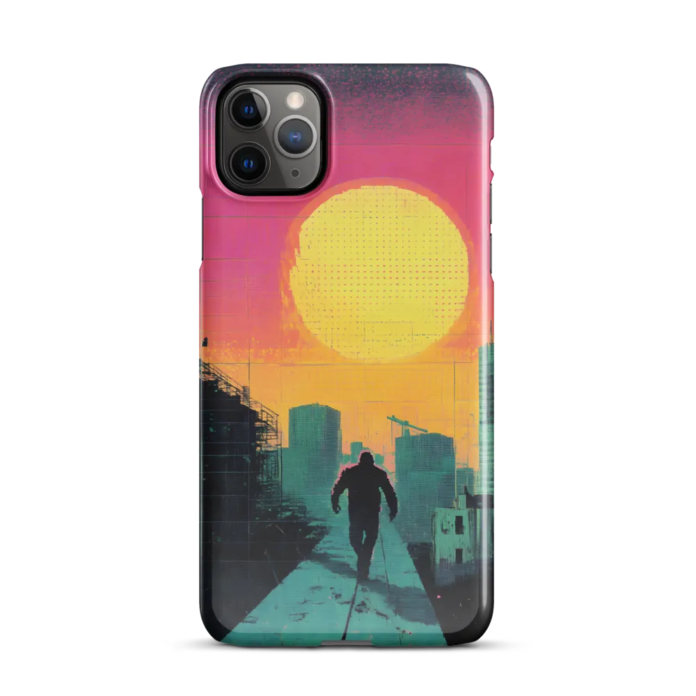 Solitude in a Neon City | Phone Case |  11 Pro Max | Snap Case | Glossy