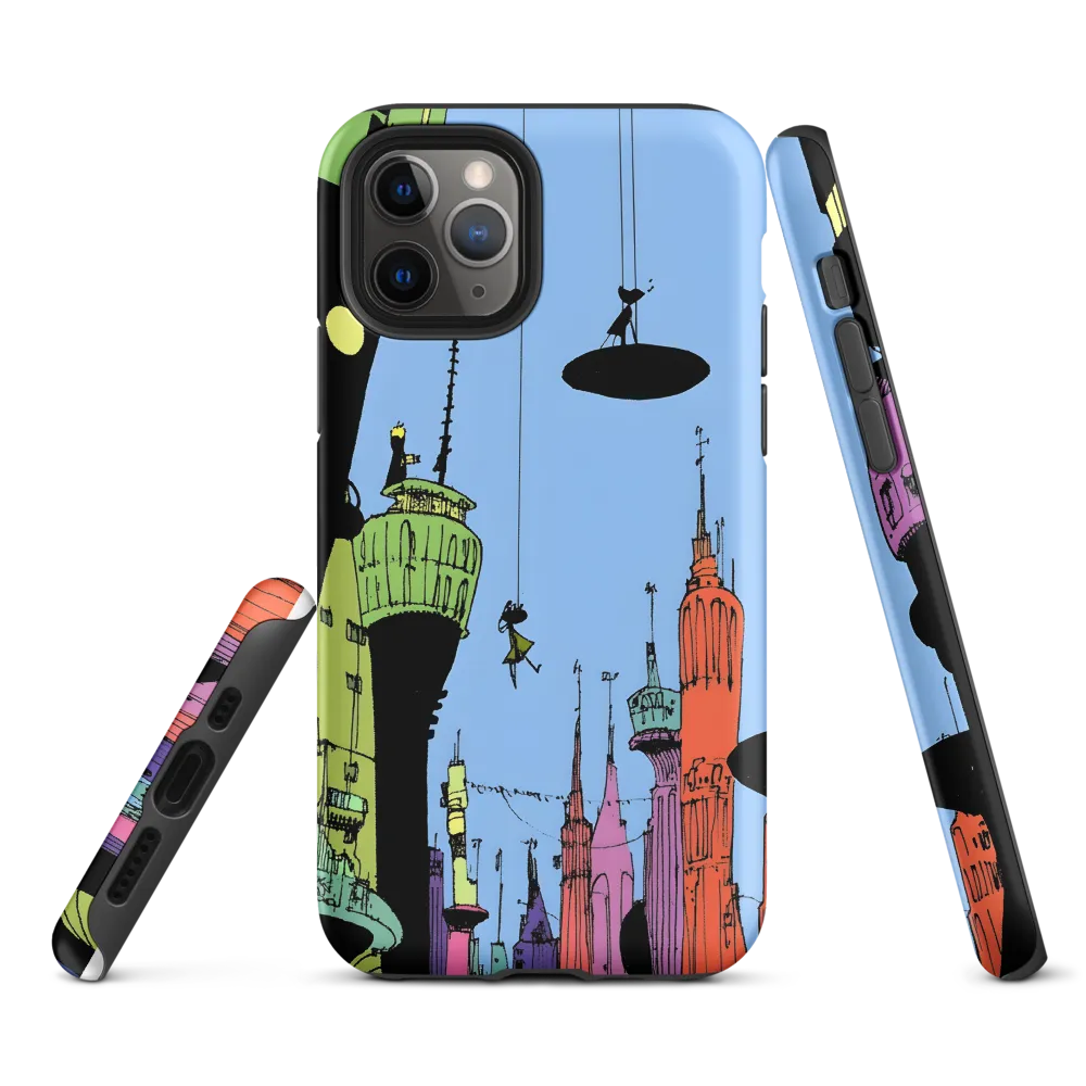 Whimsical Heights: A Futuristic Cityscape