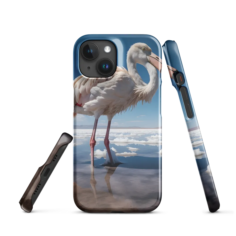 Graceful Solitude of a Flamingo