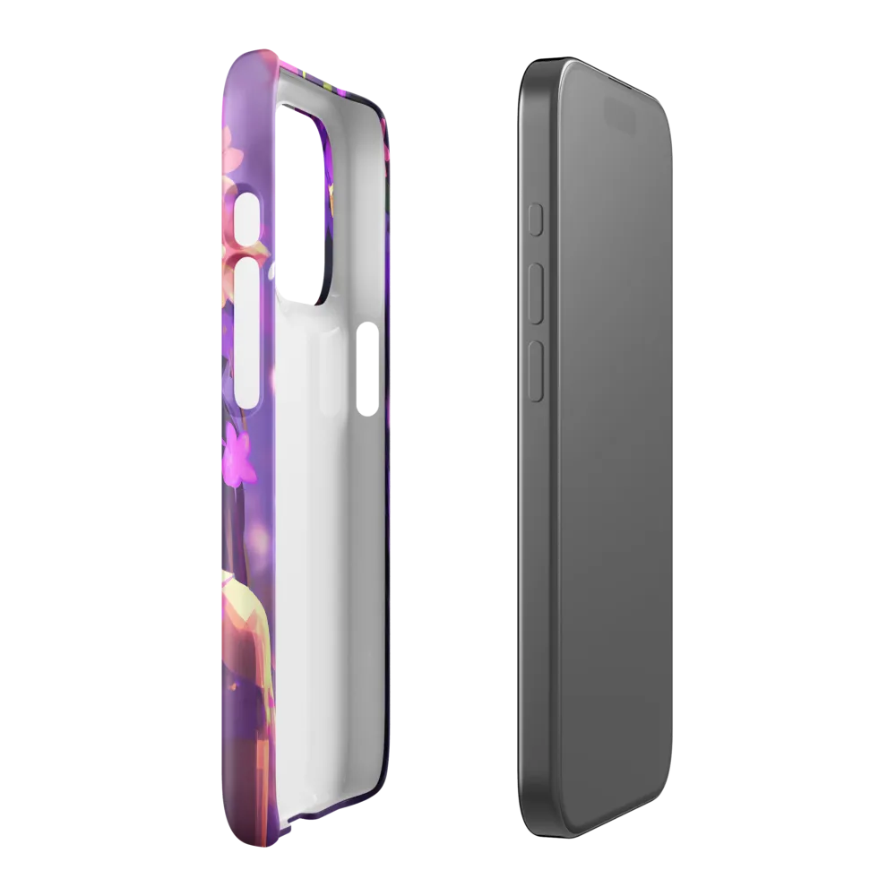Whispers of Blossoms | Phone Case |  15 Pro | Snap Case | Glossy