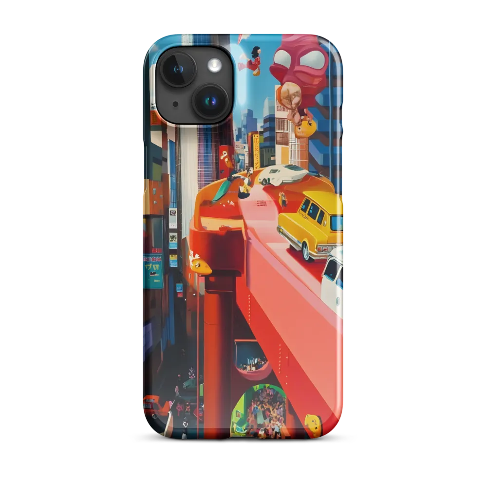 Urban Whimsy: A Colorful Cityscape