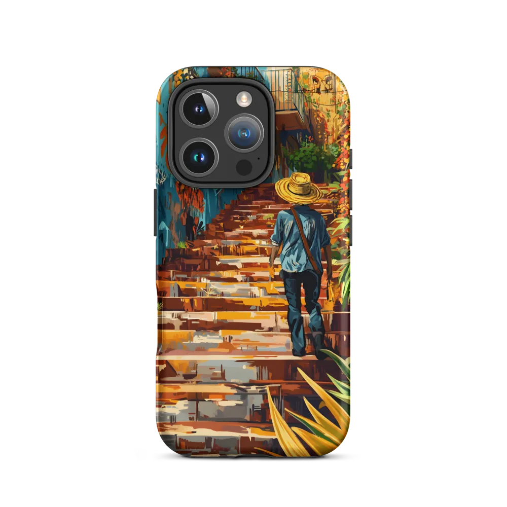 Steps to Adventure | Phone Case |  16 Pro | Tough Case | Matte