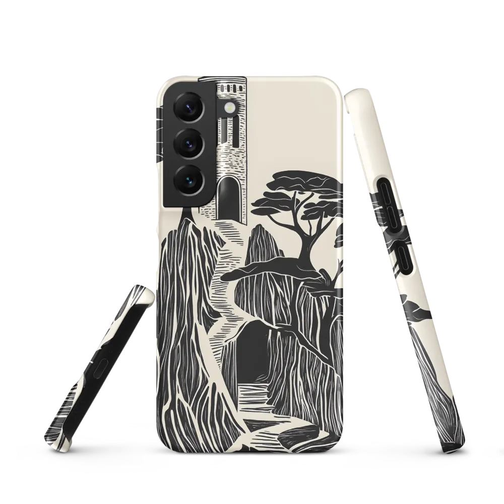 Echoes of a Mystical Tower | Phone Case |  S22 | Snap Case | Matte
