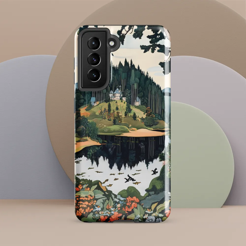 Tranquil Reflections: A Serene Landscape