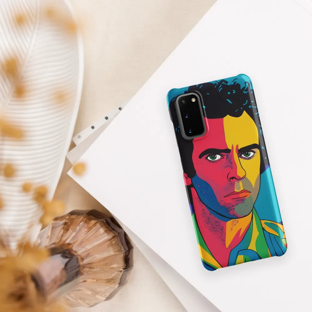 Electric Visage: A Portrait of Vibrance
