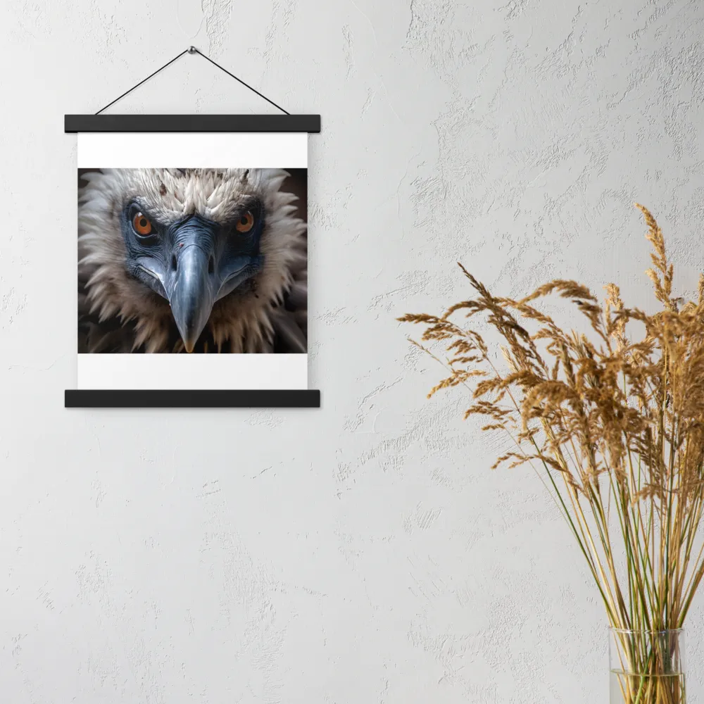 The Gaze of Strength | Poster With Black Wood Hanger | 11″×14″