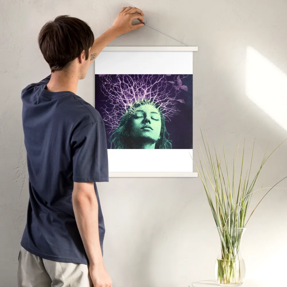 Whispers of Freedom | Poster With White Wood Hanger | 18″×24″