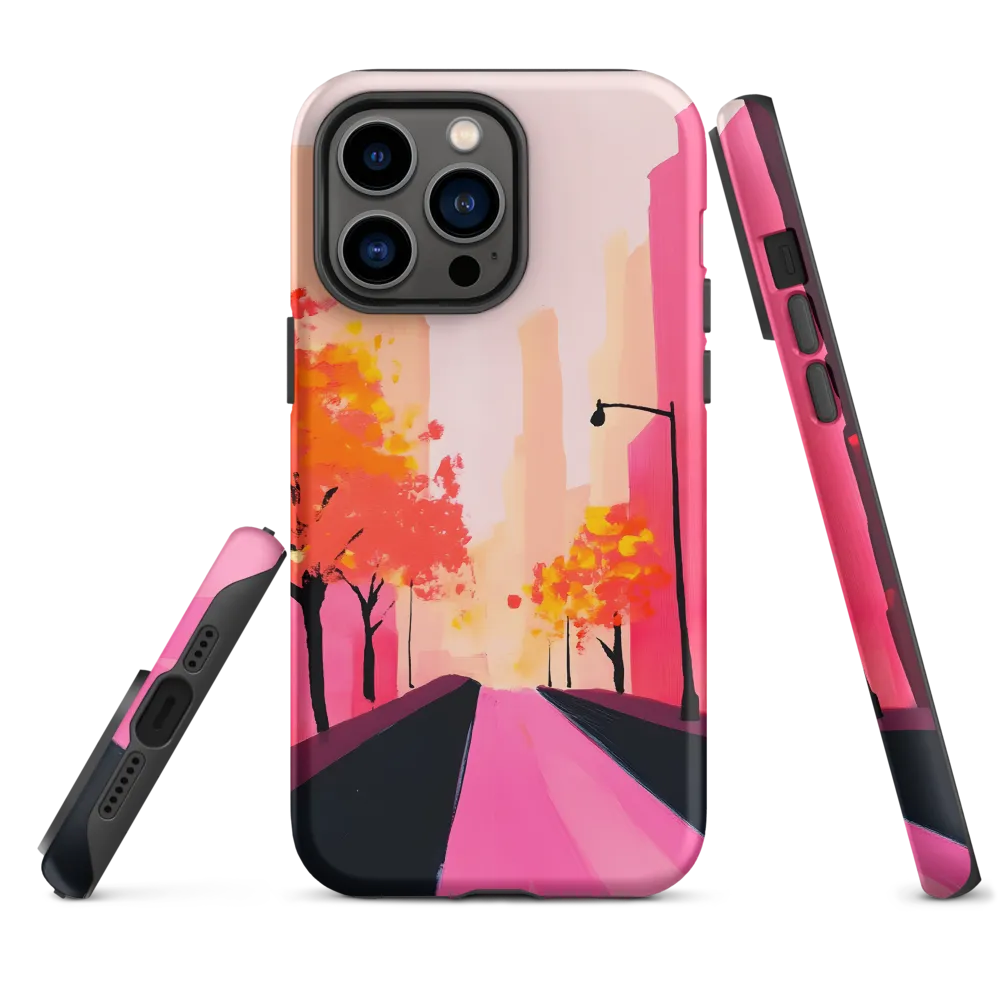 Autumn Serenity in the City | Phone Case |  14 Pro Max | Tough Case | Matte