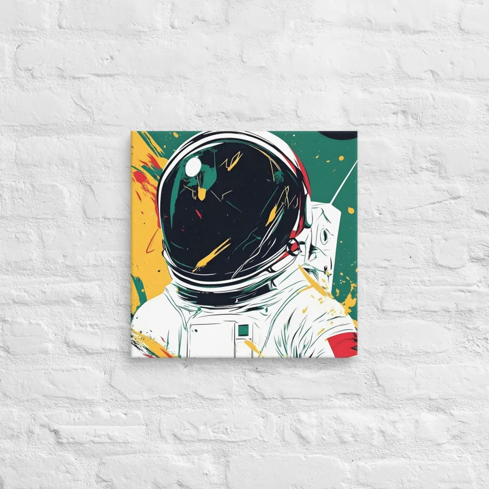 Galactic Explorer: A Modern Odyssey | Canvas | 16″×16″