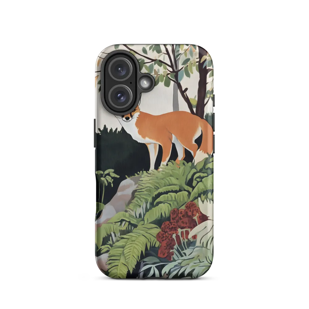 Whispers of the Forest: An Illustrated Fox | Phone Case