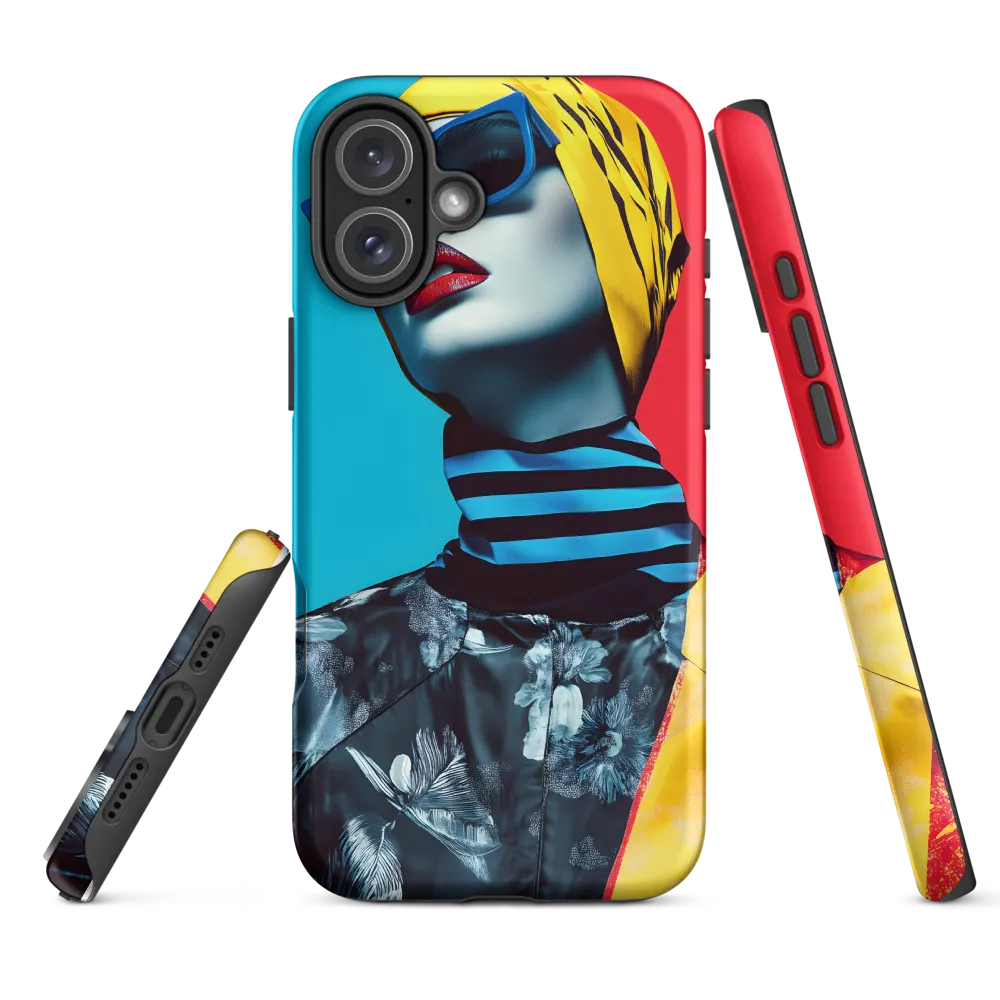 Vibrant Elegance in Modern Fashion | Phone Case |  16 Plus | Tough Case | Matte