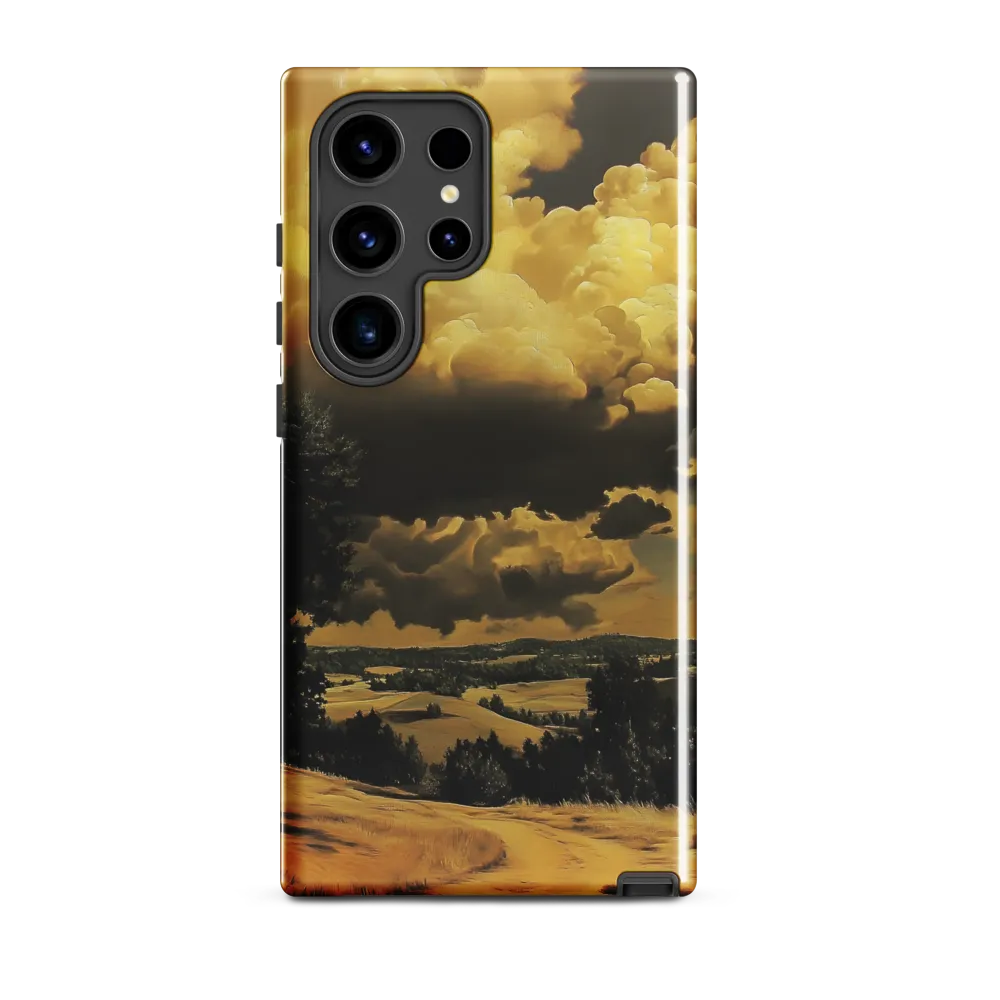 Golden Serenity in the Landscape
