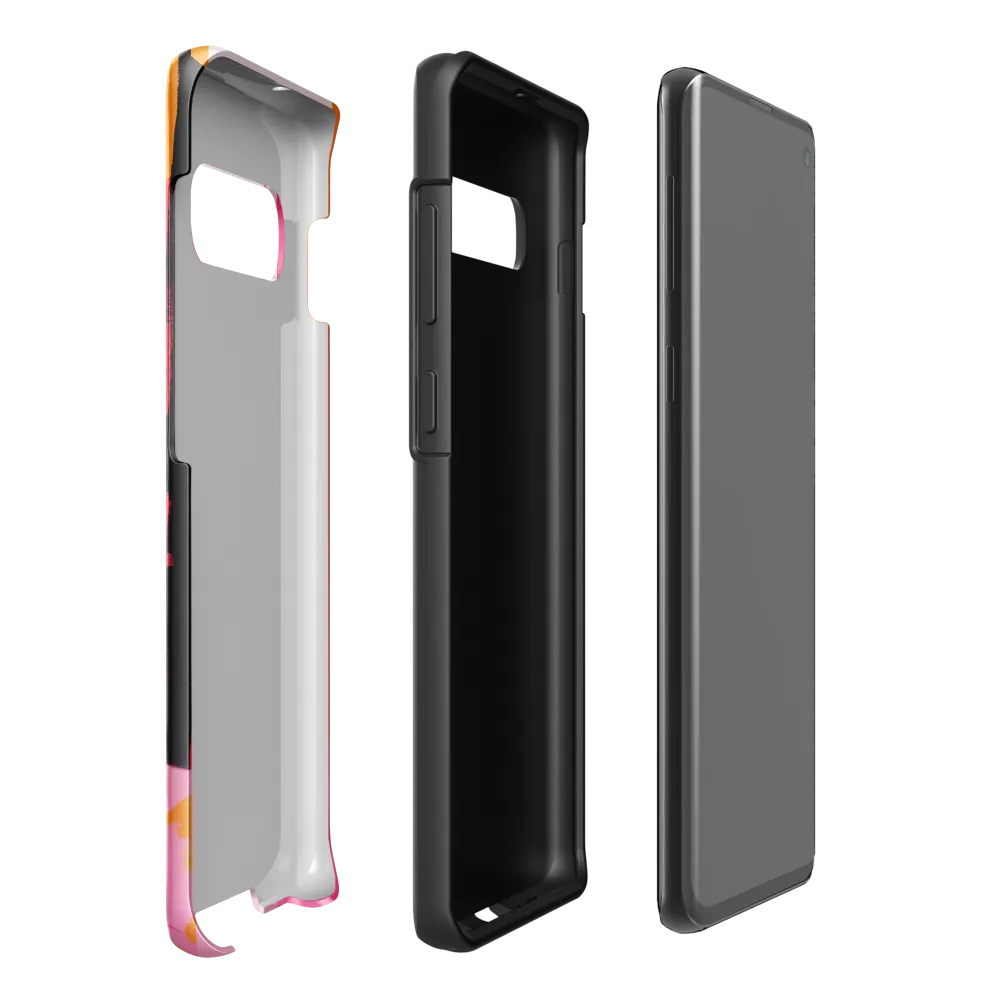 Urban Echoes in Pink | Phone Case |  S10 Plus | Tough Case | Glossy