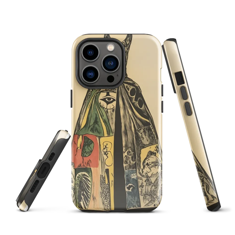 Mystical Cloak of Symbols | Phone Case |  13 Pro | Tough Case | Glossy