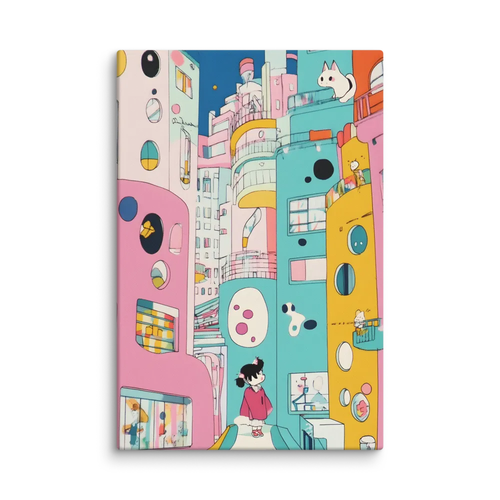 Whimsical Cityscape Dreams