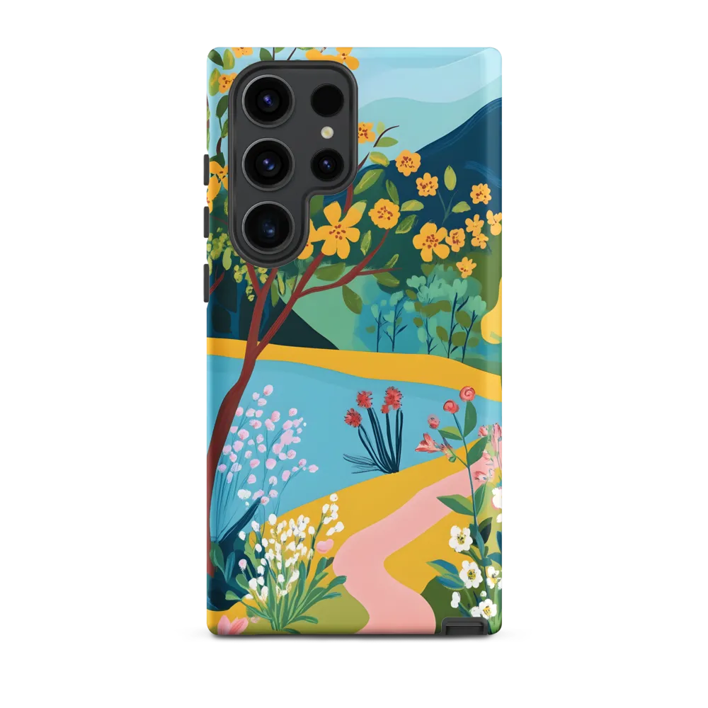 Blossoms by the Tranquil Waters