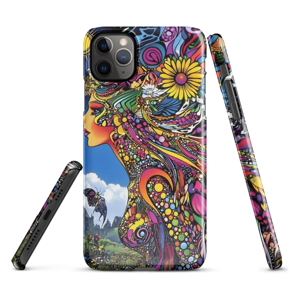 Harmony in Color: A Psychedelic Reverie | Phone Case |  11 Pro Max | Snap Case | Glossy