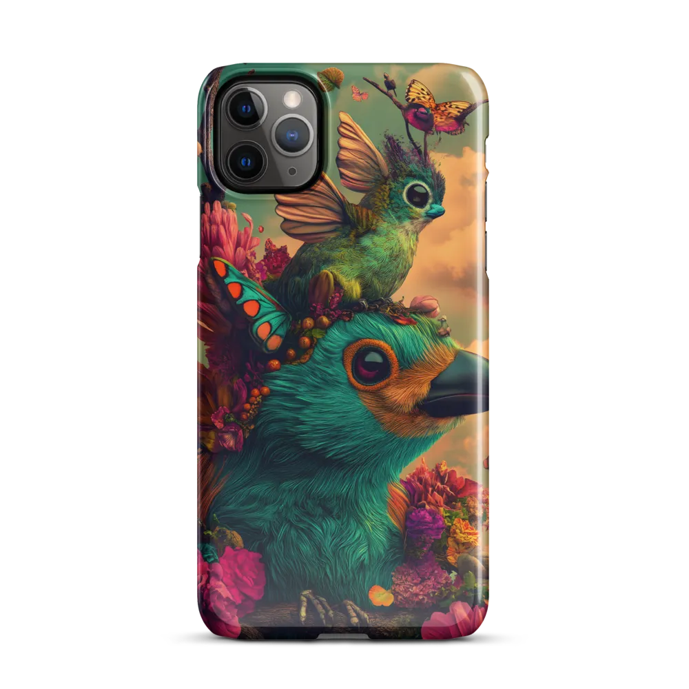 Whimsical Avian Fantasy | Phone Case |  11 Pro Max | Snap Case | Glossy