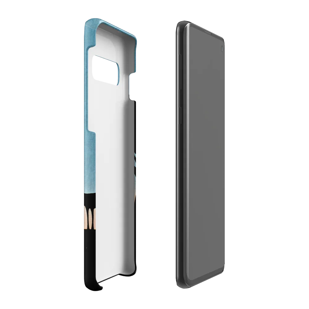 Curiosity in the Silhouette | Phone Case |  S10 Plus | Snap Case | Matte