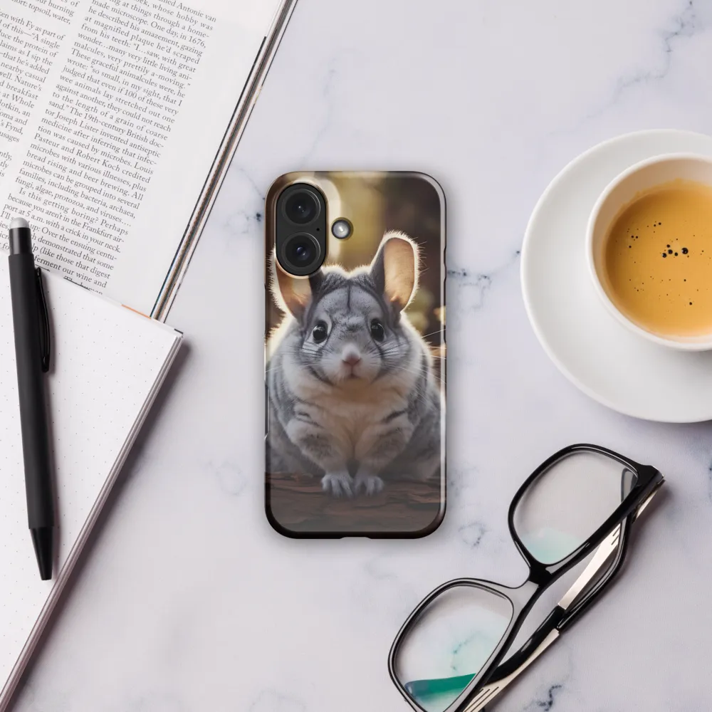 Curious Chinchilla in the Forest | Phone Case |  16 | Snap Case | Glossy