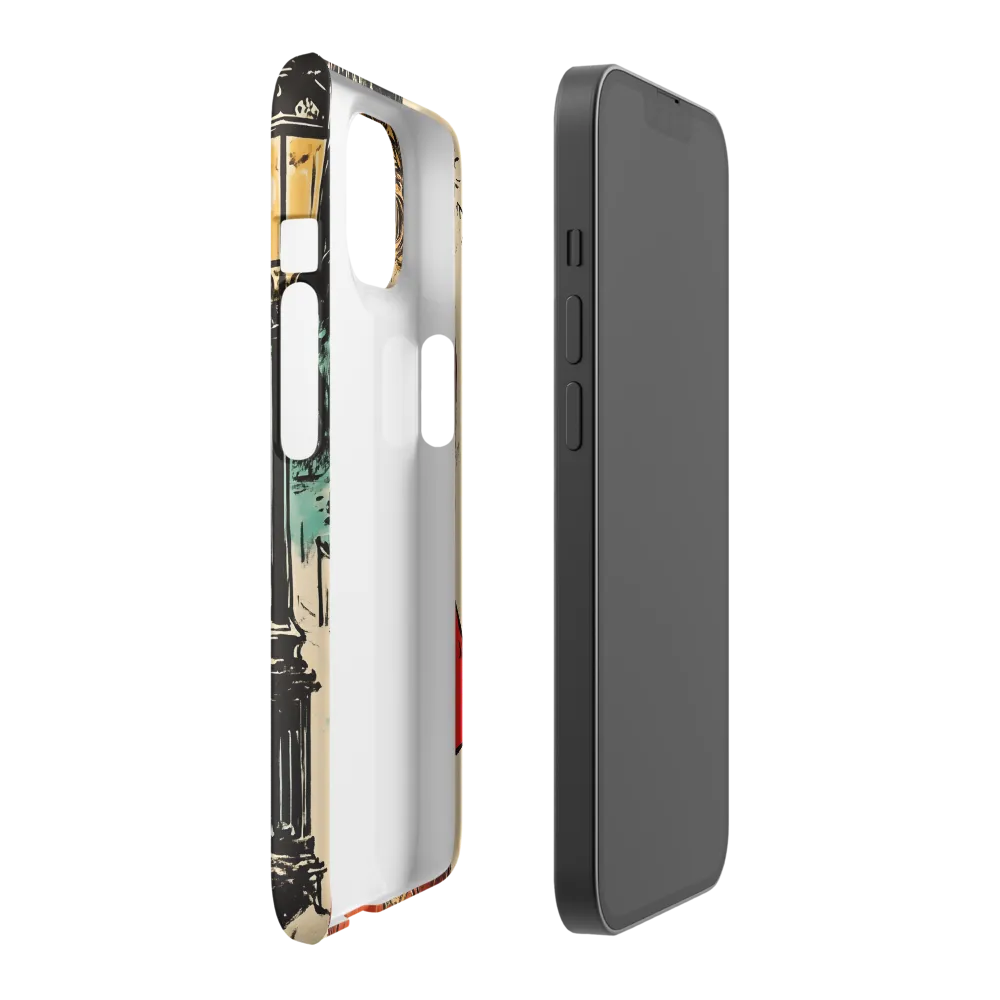 Winter Glamour in Red | Phone Case |  14 | Snap Case | Matte