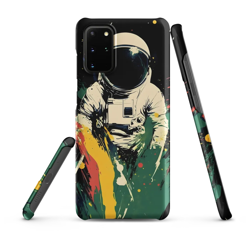Cosmic Splash: The Astronaut's Journey