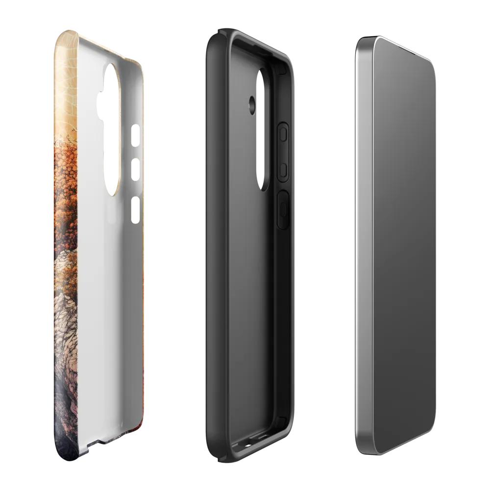 Fluttering Dreams of Serenity | Phone Case |  S24 Plus | Tough Case | Glossy