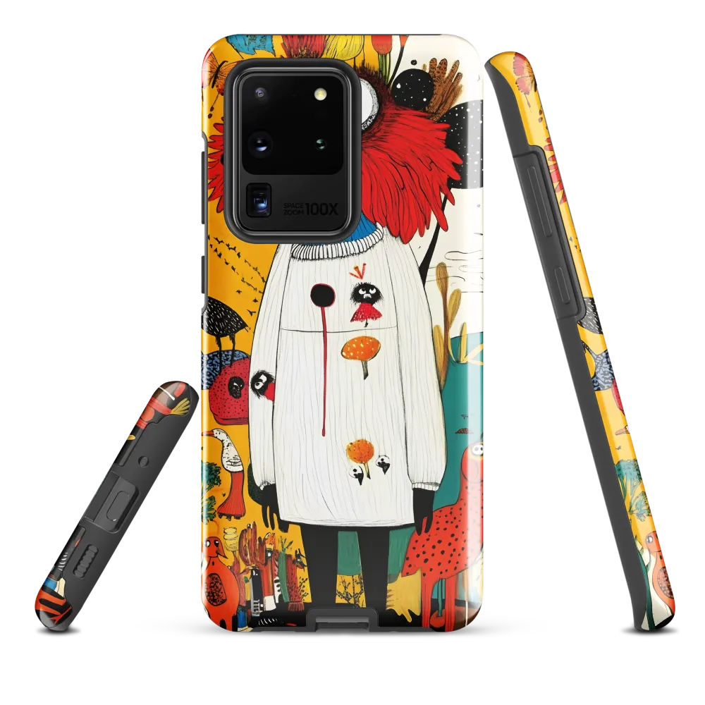 Whimsical Bird's Embrace