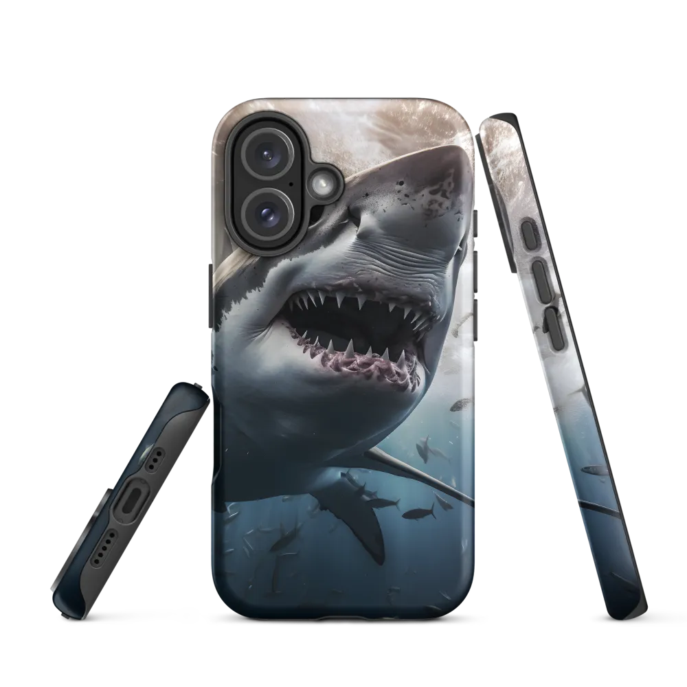 The Apex Predator: An Underwater Encounter | Phone Case |  16 | Tough Case | Matte