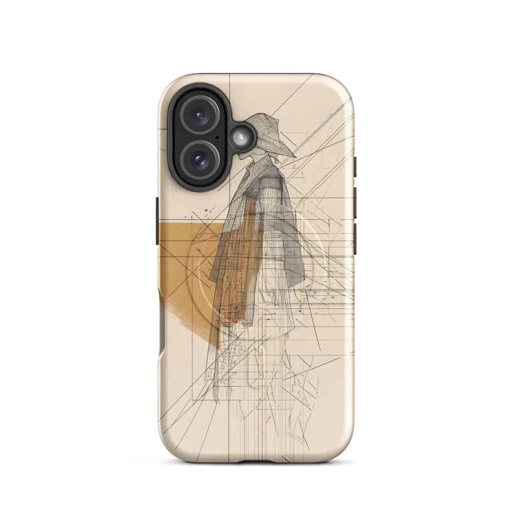 Abstract Profile: A Minimalist Exploration | Phone Case |  16 | MagSafe® Tough Case | Glossy