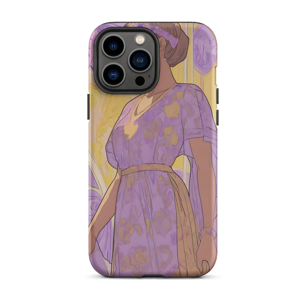 Elegance in Floral Harmony | Phone Case |  13 Pro Max | Tough Case | Matte