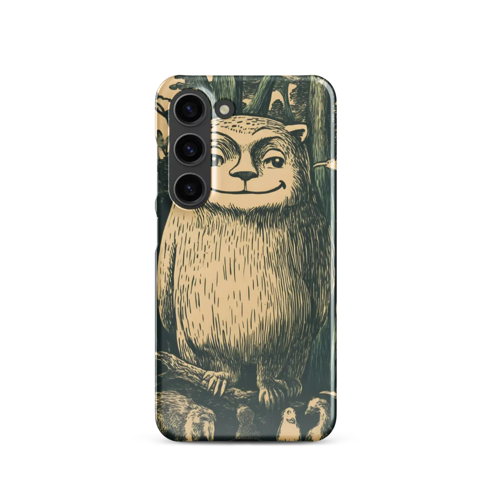 Forest Guardian: A Whimsical Encounter | Phone Case |  S23 | Snap Case | Glossy