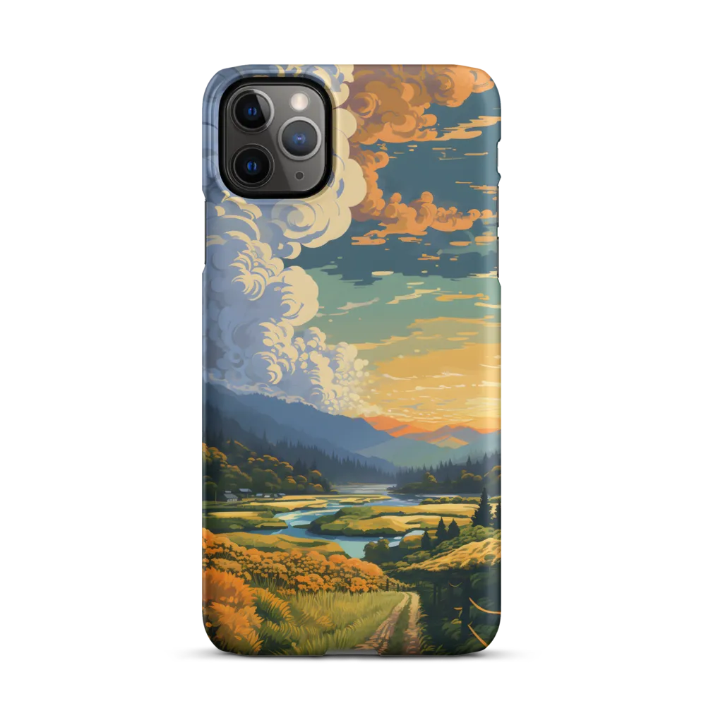Tranquil Valley at Dusk