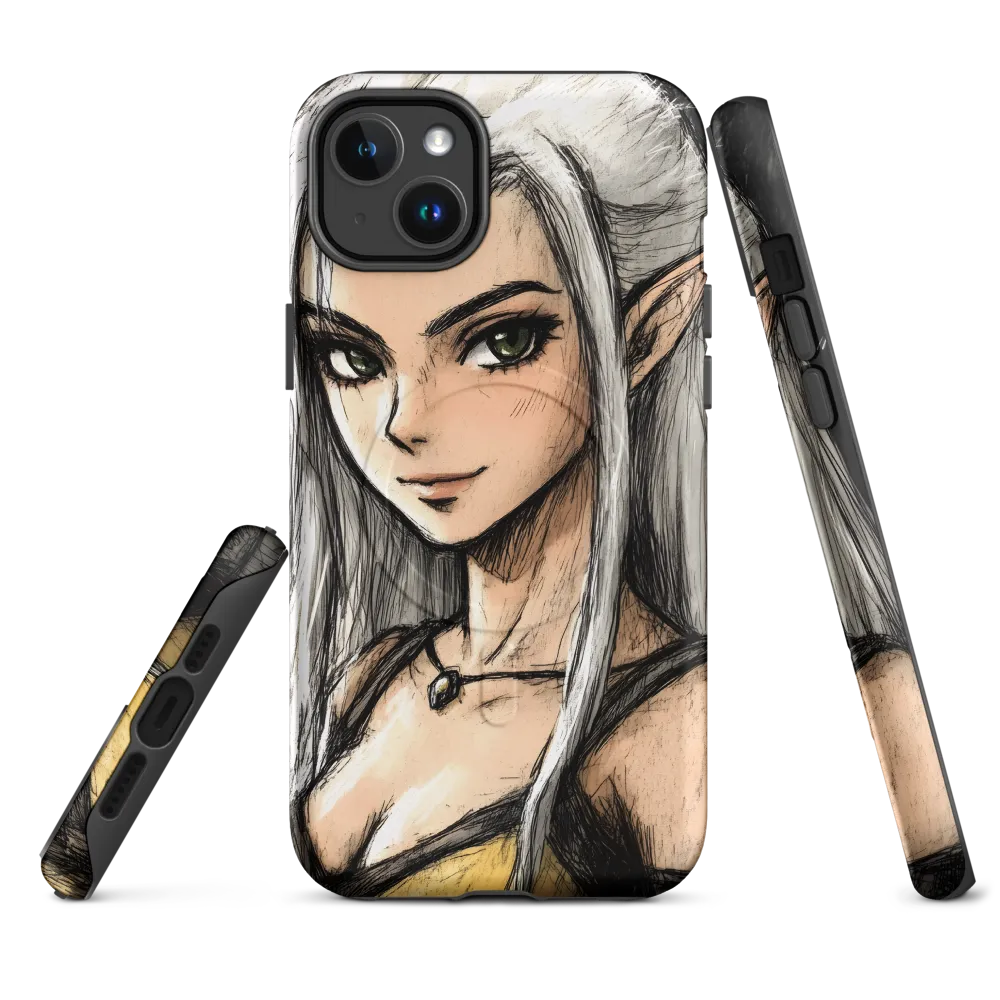 Ethereal Elegance: The Elf's Portrait