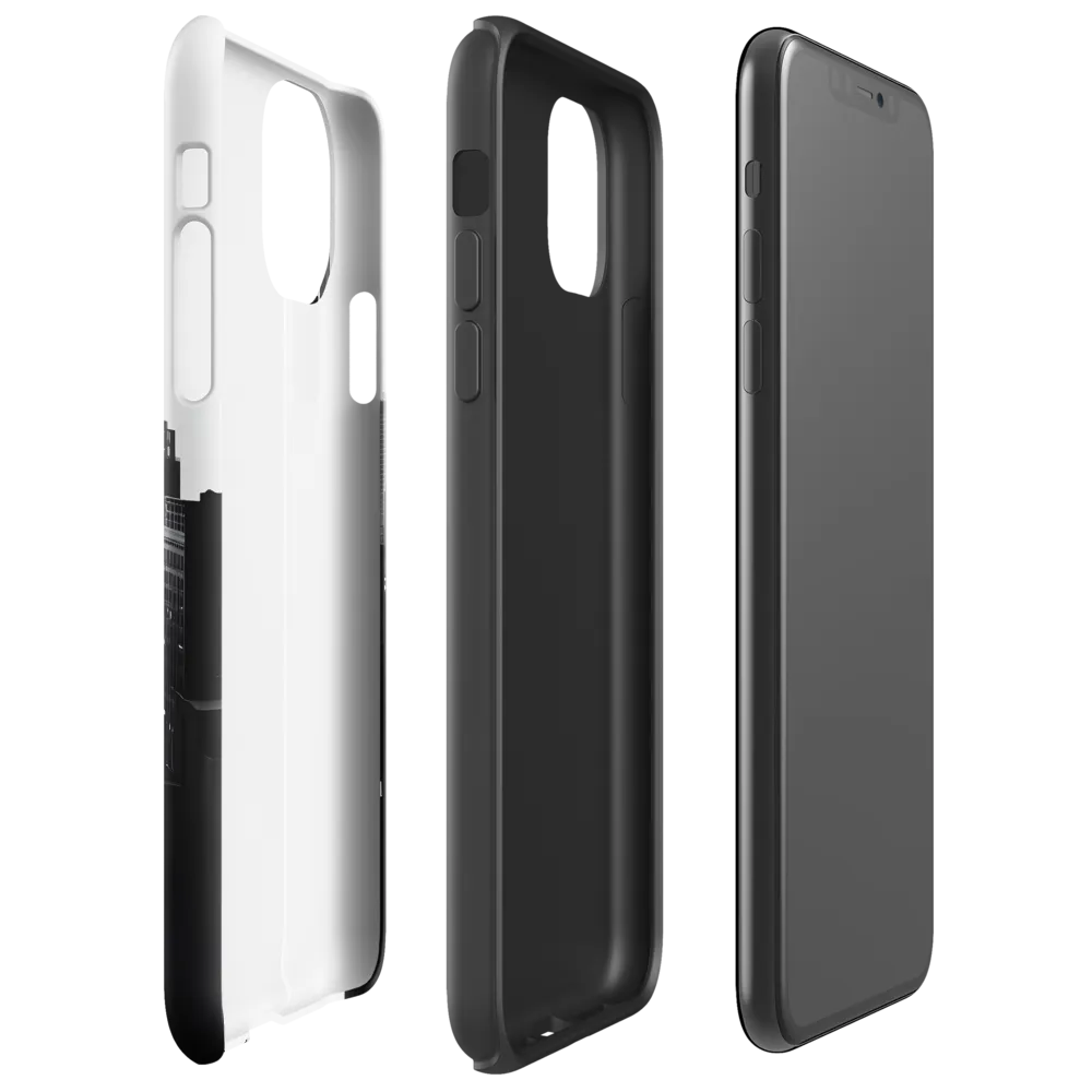 Urban Essence in Monochrome | Phone Case |  11 Pro Max | Tough Case | Glossy