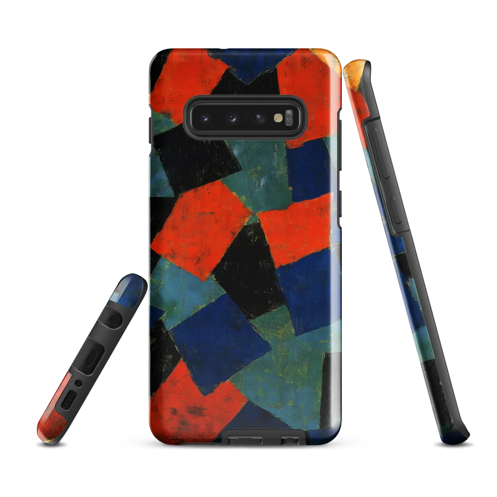 Dynamic Geometry in Color | Phone Case |  S10 Plus | Tough Case | Glossy