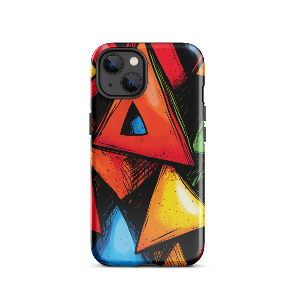 Vibrant Triangles in Abstract Harmony