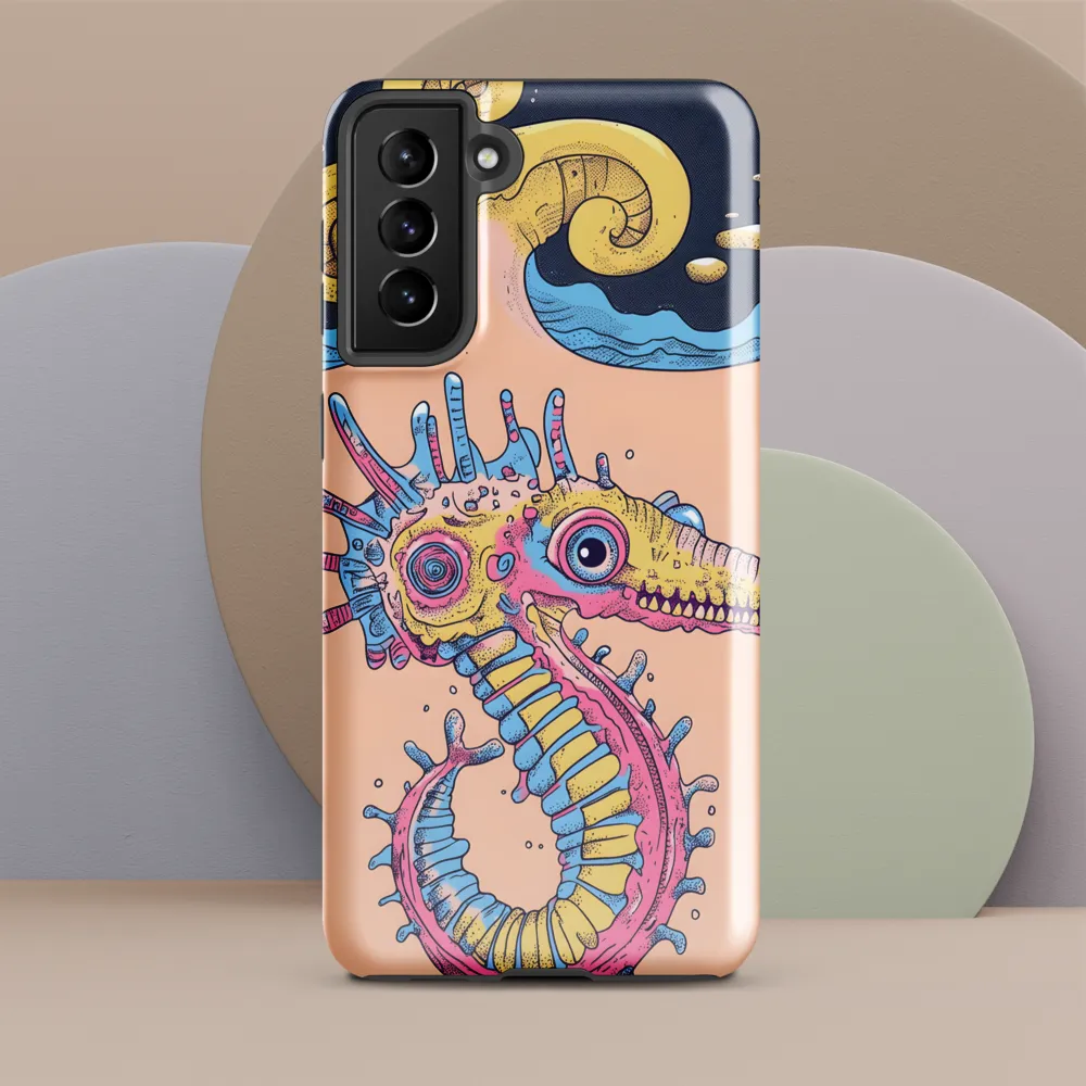Whimsical Sea Dragon: An Intricate Fantasy | Phone Case |  S21 Plus | Tough Case | Glossy