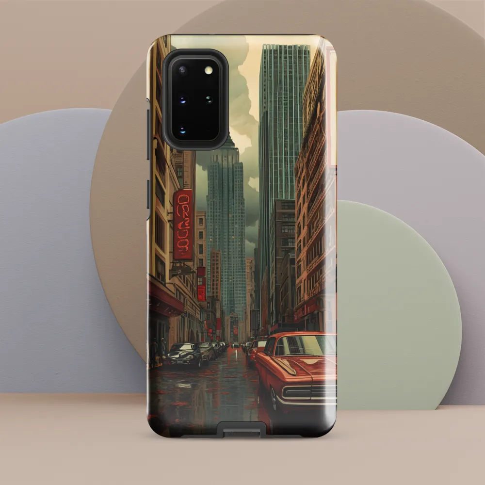 Nostalgic Cityscape: Reflections of a Forgotten Era