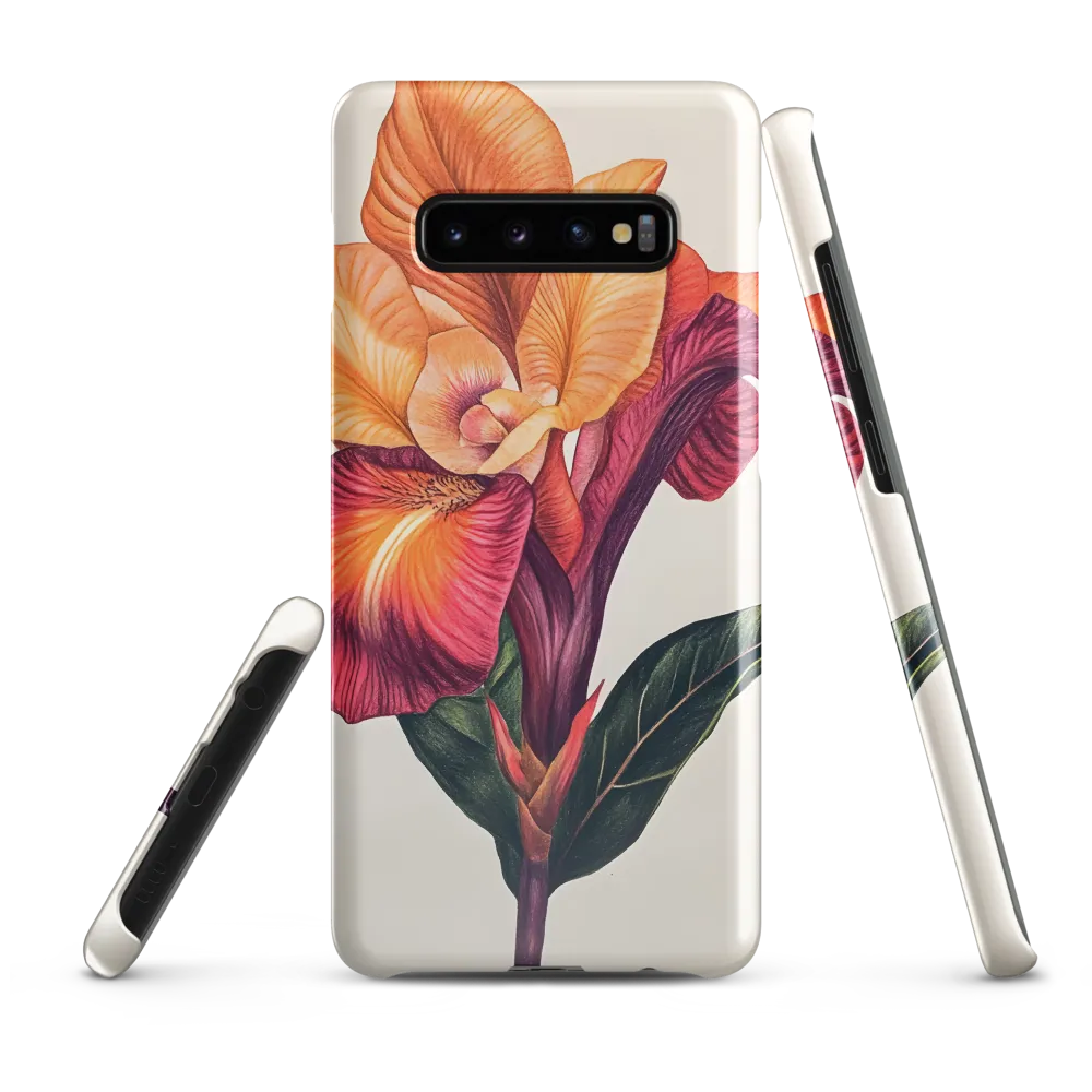 Floral Harmony | Phone Case |  S10 Plus | Snap Case | Glossy