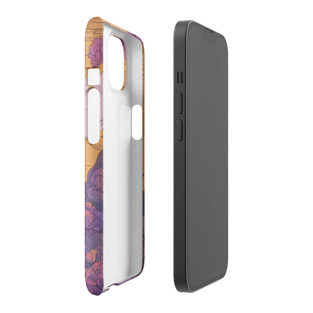 Whispers of the Violet Dawn | Phone Case |  14 | Snap Case | Matte