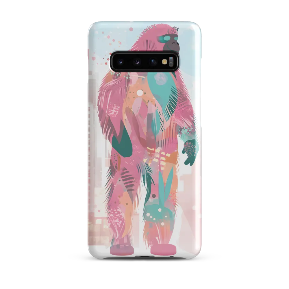 Urban Gorilla: A Fusion of Nature and City | Phone Case |  S10 Plus | Snap Case | Glossy