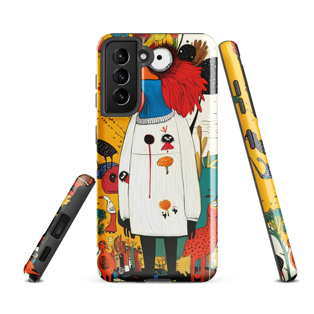 Whimsical Bird's Embrace