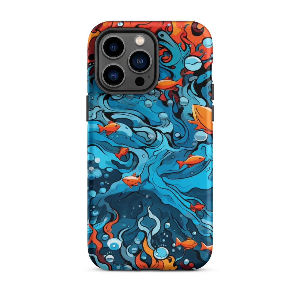 Fluid Harmony: Ocean and Flames