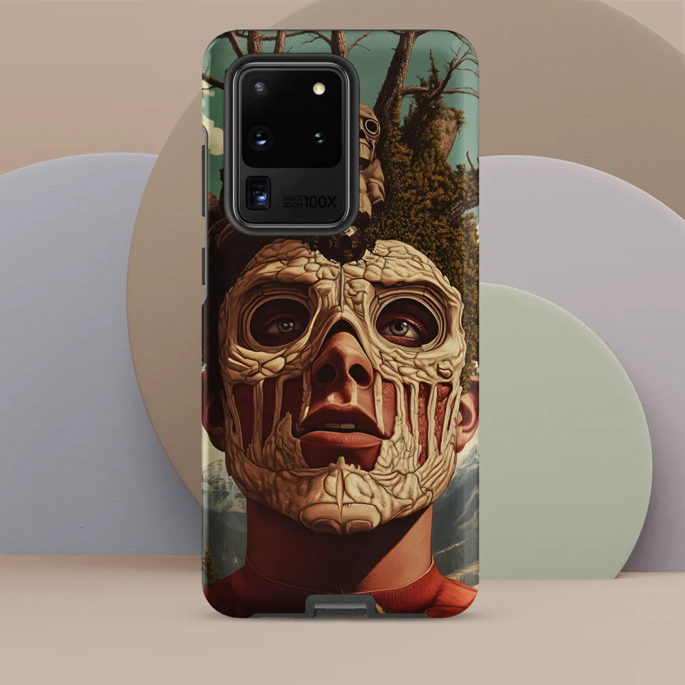 Nature's Mask: A Surreal Exploration
