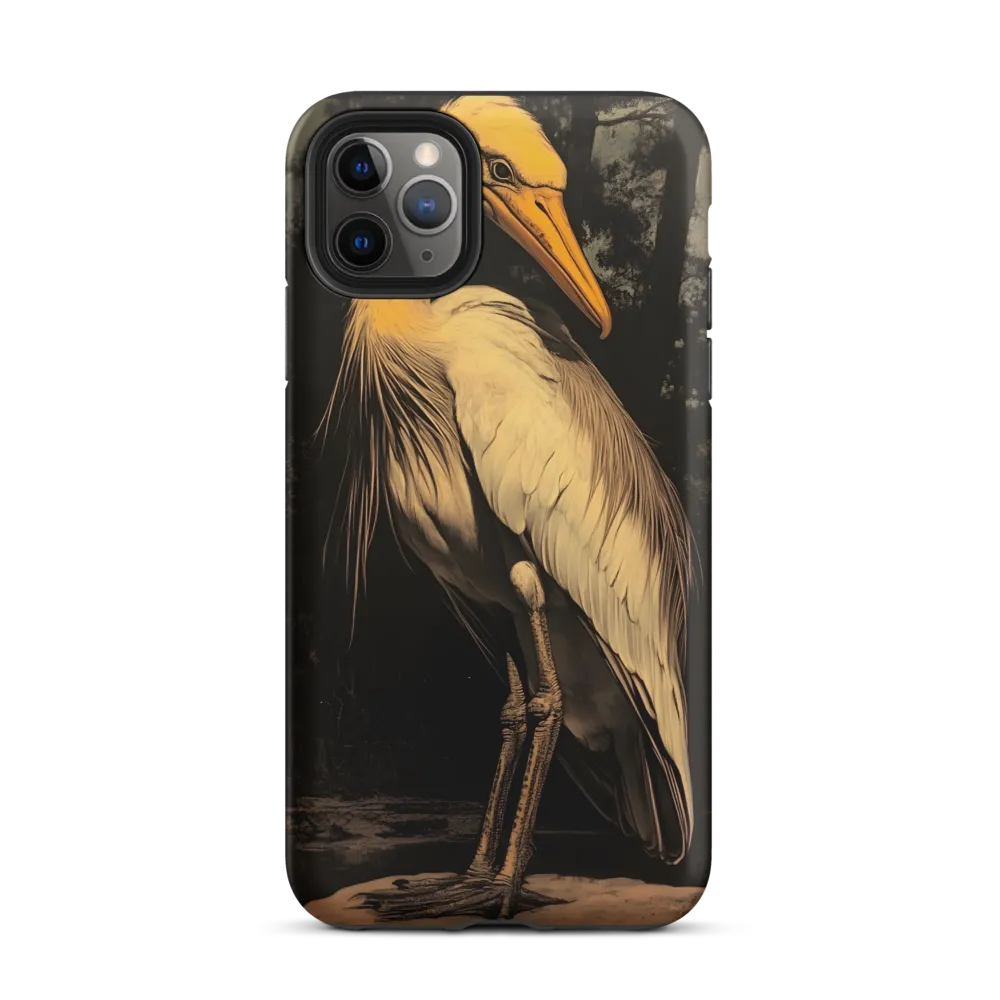 Majestic Egret in Twilight